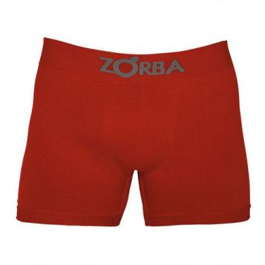 Imagem de Cueca Zorba Boxer Seamless 781 Vermelho