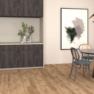 Imagem de Piso Laminado 135,7x19,7cm Prime Cola Eucafloor - caixa com 2,14m2 - Cacau