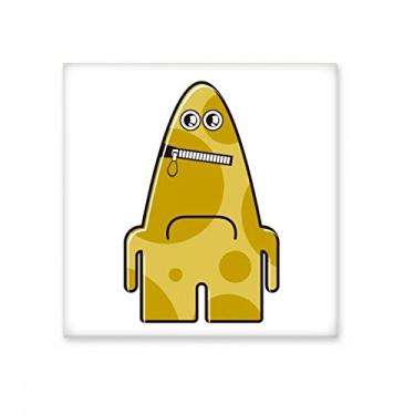 Imagem de Universo Alienígena Monstro Amarelo Monstro Cerâmica Brilhante Decalque Pedra Adorna de Tijolos Vitrificados