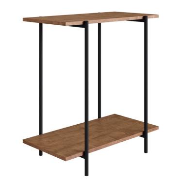Imagem de Mesa Lateral Tube Vermont e Preta