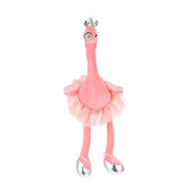 Imagem de Amosfun boneco flamingo pelúcia themberchaud brinquedos de pelúcia bichos de pelúcia brinquedo de pelúcia animal brinquedo flamingo boneco de pelúcia flamingo o preenchimento bebê decorar