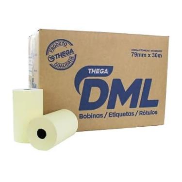 Imagem de Bobina Térmica Cupom Fiscal 79X30 Cx 30un