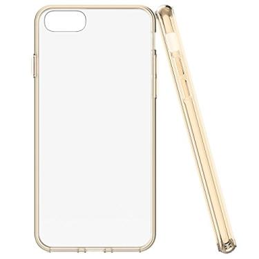 Imagem de Capa iPhone 7, capa iPhone 7 Plus, capa iPhone 6, capa iPhone 6S, capa iPhone 6 Plus, iPhone 6S Plus, capa protetora transparente capa de silicone gel TPU estreita Case Cover (QT-04)
