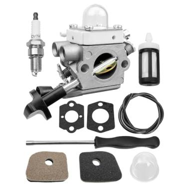 Imagem de Carburador adequado para Stihl BR200 substituição de soprador de mochila 4241-120-0625 C1M-S219, kit de carburador de sopradores de mochila de folha