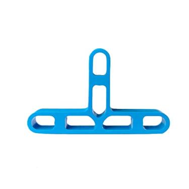 Imagem de Sistema de nivelamento de azulejos 1/10.2 cm (0.6 cm) e 5/40.6 cm (0,8 cm) espaçador de nivelamento espaçador de parede de cozinha espaçador de nivelamento de cerâmica (0,6 cm) - azul)