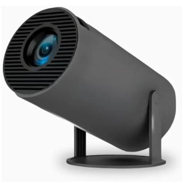 Imagem de Projetor 4K Compacto Hy300 Pro com Conectividade HDMI e USB 5g Wifi Bluetooth 5.0 Correção Keystone e Alto-falantes Integrados