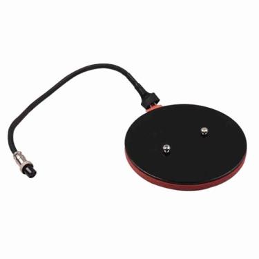 Imagem de Placa de Sublimação para Máquina de Prensa Térmica, Placa de Calor, Prensa de Placa (15,5 Cm de diâmetro) para Máquina de Prensa Térmica (comprimento do Fio de 36,5 Cm) (110V)