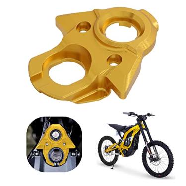 Imagem de Funparts Capa de ignição Sur Ron, capa decorativa de motocicleta CNC para Light Bee Sur Ron X/S/LBX Segway X260 X160 Electric Dirt Bike - Dourado