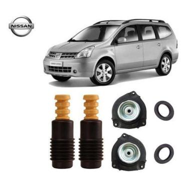 Imagem de Kit Coxim Batente Coifa Rolamento Amortecedor Grand Livina 2014 2015 2