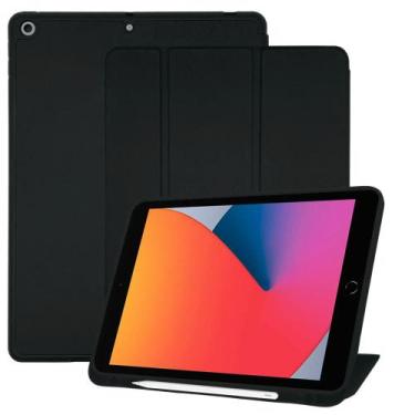 Imagem de Capa Capinha Para Ipad 8 8ª Geração 2020 10.2 Case Smart Suporte da Pe