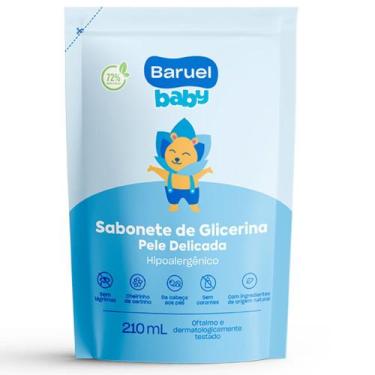 Imagem de Sabonete de Glicerina Infantil Liquido Baruel Baby Pele Delicada Refil