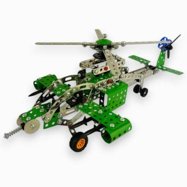 Imagem de Brinquedo De Montar De Metal Com Várias Peças Para Estimular E Tranqui
