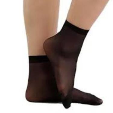 Imagem de Meia Soquete Fina Loba Lupo Fio 20 Punho Comfort Band 5530 - Lupo/Loba