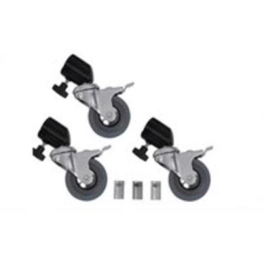 Imagem de Dolly Universal 3Whells 3 Rodas Tripé Iluminação E Estúdio - F32