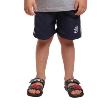 Imagem de Bermuda Tactel Ox Silver Estilo Short, Menino, 12, Azul escuro