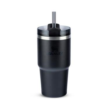 Imagem de Stanley - Copo Quencher H2.0 FlowState 591ml - Copo de aço inoxidável com tampa, isolamento a vácuo, para água, chá gelado, café, smoothies e muito mais, Black 2.0