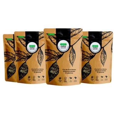 Imagem de Kit 4 pct Chá de Erva Botão - Eclipta Prostrata - 50g cada - Rocha Saú