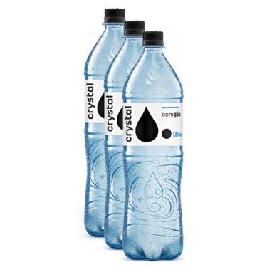 Imagem de Kit 3 Água Mineral Crystal Gasosa 1,5 Litros