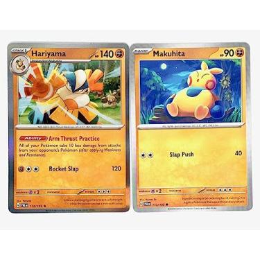 Imagem de Hariyama 113/193 - Paldea Evolved - Pokemon Evolution Set - 2 Card Lot - Scarlet & Violet