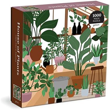 Imagem de Galison: House of Plants 1000 Piece Puzzle in Square Box