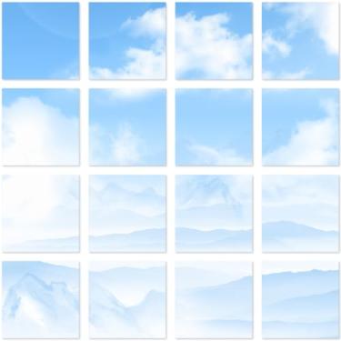 Imagem de SOFPLATE 1 caixa 60 peças de azulejos pequenos quadrados de 5 cm autoadesivos adesivos de parede espelhos prateados mosaicos para parede casa cozinha quarto decoração suprimentos DIY artesanato