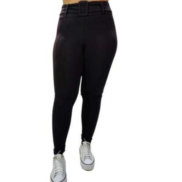 Imagem de Legging montaria ponto Roma com cinto embutido  e bolsos - DisciplinaM