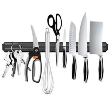 Imagem de Barra Magnética Porta Facas 33.5 x 3 x 1cm