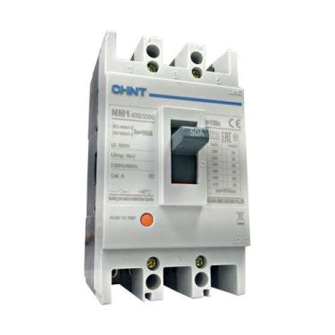 Imagem de Disjuntor Caixa Moldada  50A 500V 3 Polos NM1-63S/3300  Chint