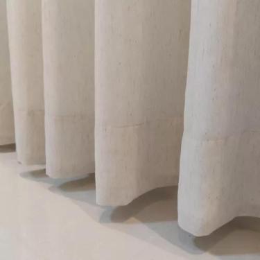 Imagem de Cortina Para Pé Direito Alto Luxo Linho Com Forro 6,00x3,00 - Salvatex