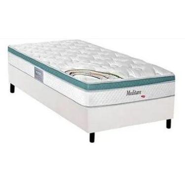 Imagem de CONJUNTO BOX + COLCHÃO MEDITARE - 88X188X29cm - HERVAL