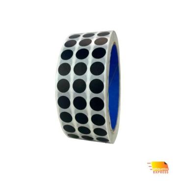 Imagem de Etiqueta Selo Bolinha Colorida 10mm - Rolo Com 5000 Adesivos - Etiquet