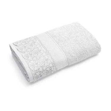 Imagem de Kit Toalha de Banho e Rosto 2 Pçs Melody com Renda Buettner, Cris Bran