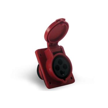 Imagem de Tomada Industrial Embutir - TES-5246  32a 3P+T+N-380440Vca IP44-6h  So