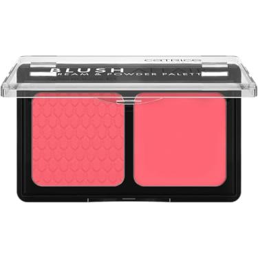 Imagem de Paleta de Blush creme e pó Catrice Blush Affair 010 Stunning Strawberry