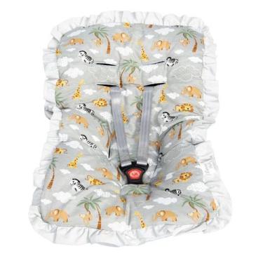 Imagem de Capa para Bebê Conforto - Laura Baby, Floresta Cinza