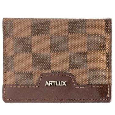 Imagem de Carteira Slim Artlux Paris 959, Caramelo