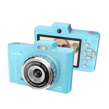 Imagem de Câmera Digital de Estudante, Bateria de Longa Duração, Transferência Fácil de Fotos, Adesivos Divertidos, Zoom 8x, Suporte TF de 32 GB, Tela de 2,8 Polegadas, Rosa