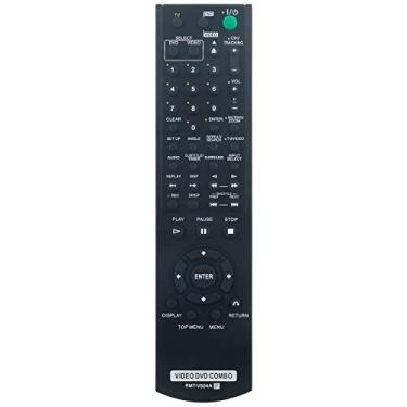 Imagem de Substituição Remote Commander RMT-V504A suporta Sony Video DVD VCR Combo Player SLV-D281P SLVD281P SLV-D380P SLVD380P SLV-D360P SLV-D271P SLV-D370P SLV-D300P SLV-D201P SLV-D261P RMT-VV501A SLVD281P