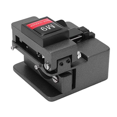 Imagem de Cutelo de Fibra óptica, Retorno Automático Faca 3 Em 1 Dispositivo Elétrico de Alta Precisão Máquina de Corte de Cabo de Fibra óptica para Cortar Fibras