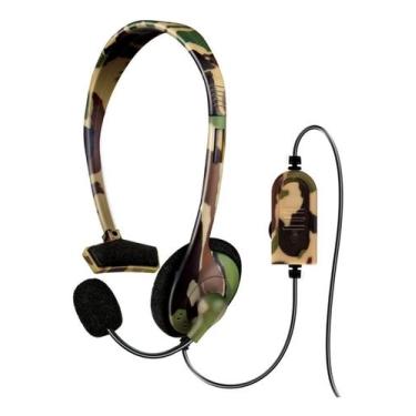 Imagem de Headset Gamer Dreamgear Broadcaster / Ps4 - Camuflado, Camuflado