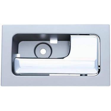 Imagem de Dorman Maçaneta interna 90825 para modelos Ford selecionados, alavanca cromada/carcaça cinza