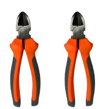 Imagem de Kit 2 Alicate de corte diagonal polido 8" polegadas Shark Blue