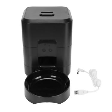 Imagem de Alimentador Automático de Cães, Porção Cronometrada que Contribui para Dispensador de Alimentos Distribuição Precisa para Pequenos e Grandes Gatos Cães Paralelos Alimentação