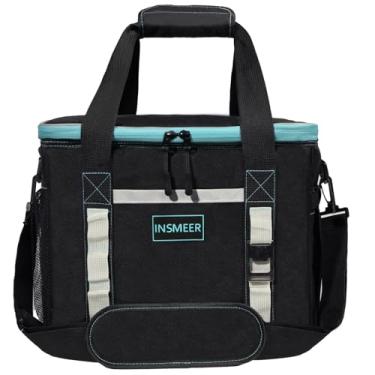 Imagem de INSMEER Bolsa Térmica 25L Grande, Impermeável, Cooler para Marmita, Caixa Térmica com Alça Desmontável - Ideal para Praia, Acampamento