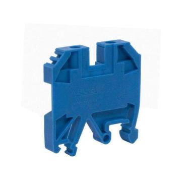 Imagem de Borne Neutro Azul  2,5mm Mtb2,5en-Az Conector De Passagem - METALTEX, 