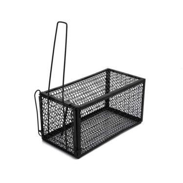 Imagem de Ratoeira Gaiola Grande Armadilha Pega Roedores Rato Ratazana Camundongos Captura