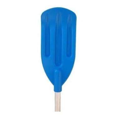 Imagem de Kit 4 Pás De Remo Colorida P/ Caiaque Barco - BIRIPLAST,  Azul