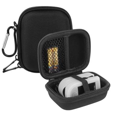Imagem de TOCCOOL Bolsa de armazenamento de oxímetro de ponta de dedo compatível com Zacurate Pro Series, Innovo Deluxe IP900BP-B, oxímetro de pulso de ar iHealth, AccuMed CMS-50D1, Omron HPO-100, caixa de