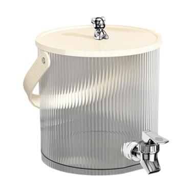 Imagem de Bothyi Dispensador de bebidas Pote de bebida fria com Spigot Bebks Barrel Water Pitcher de água para mesa gelada gelada da geladeira, Sem Suporte