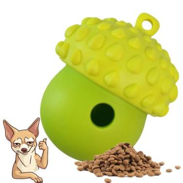 Imagem de Comedouro Brinquedo Interativo Raçao Cachorro Gato Mordedor Petisco Co